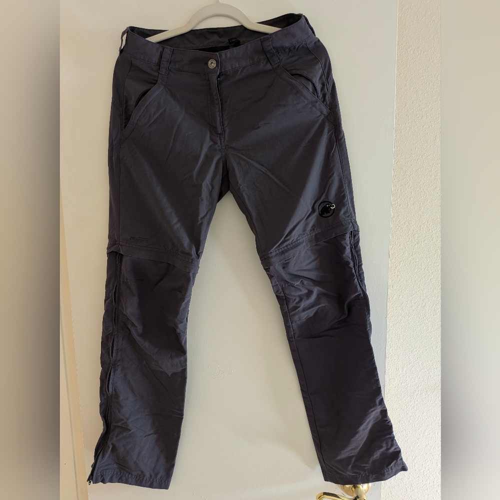 Mammut Hiking V Zip Off pants Sz 6